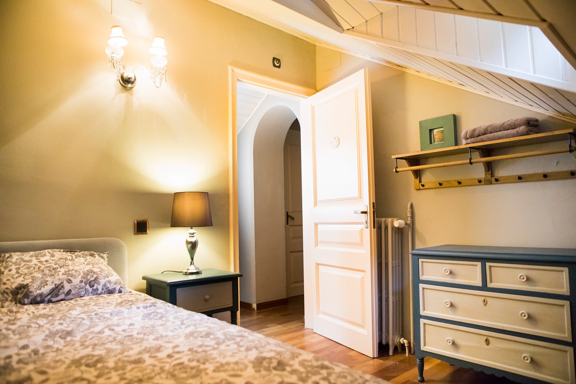 Habitación Intención con cama doble en Magnolia Blanca
