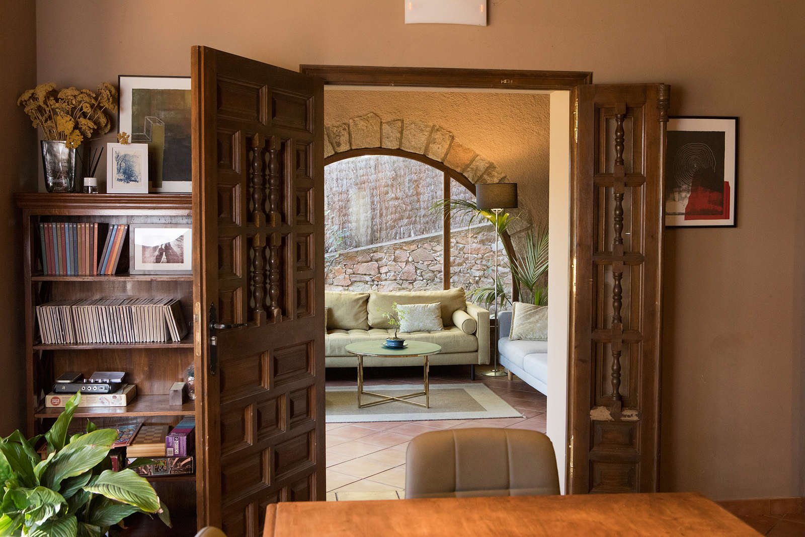 Espacios interiores de Magnolia Blanca para compartir