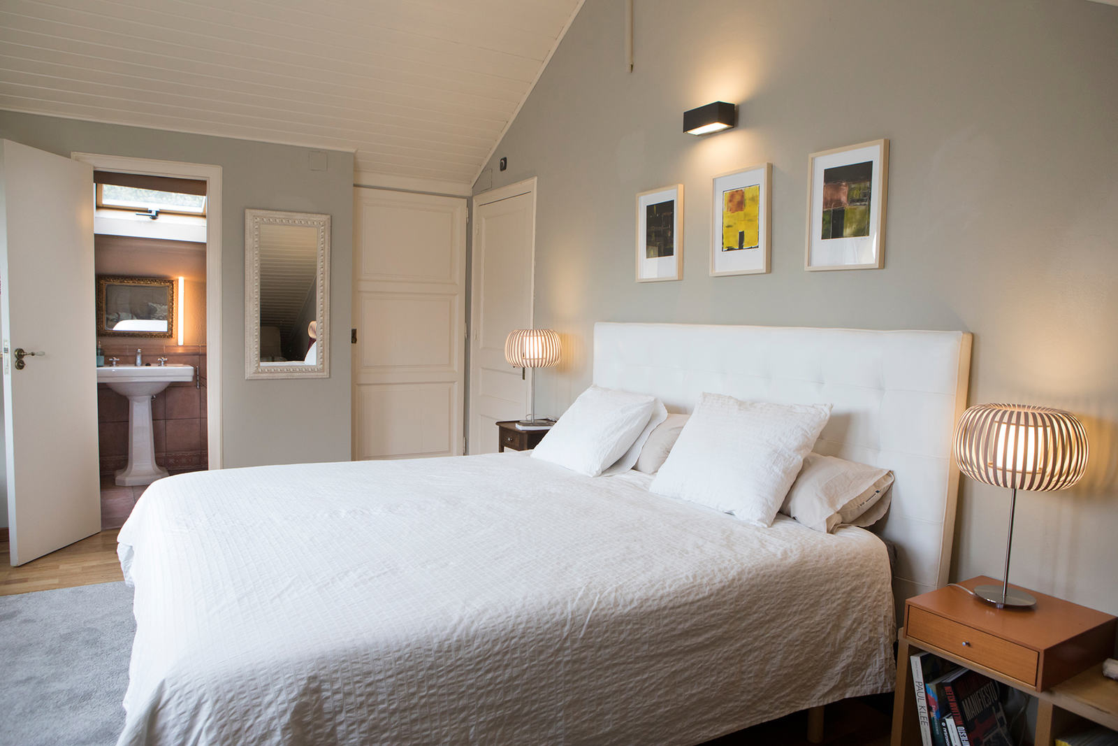 Habitación de Magnolia Blanca para dormir y crear